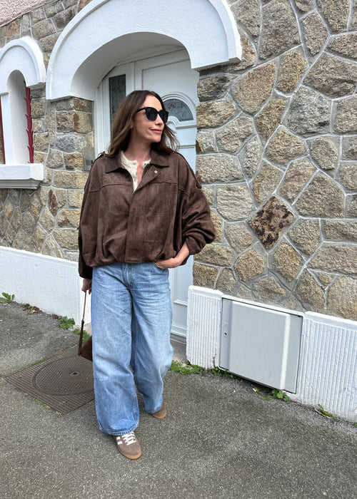 VESTE AGATHE MARRON