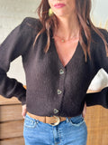 GILET MARTA NOIR