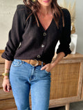 GILET MARTA NOIR