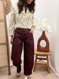 PANTALON KYAN BORDEAUX