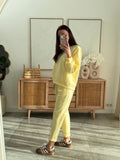 ENSEMBLE JOGG JAUNE