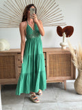 ROBE MATHILDE VERTE