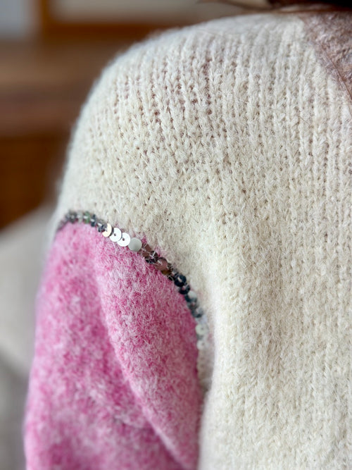PULL GRETA ROSE TENDRE