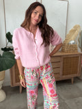 GILET ALMA ROSE PALE