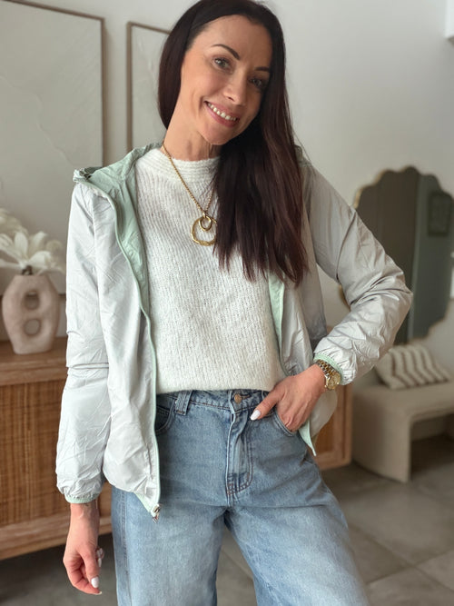 VESTE GLENN VERT D'EAU