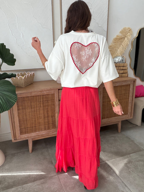 JUPE GIGI ROUGE