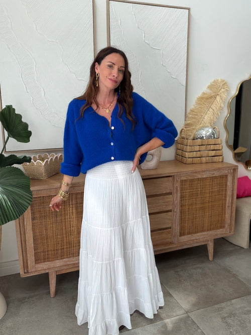GILET ALMA BLEU ELECTRIQUE