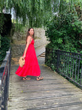 ROBE NEVA ROUGE