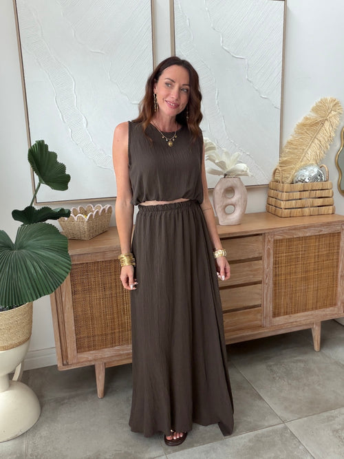 ENSEMBLE LOUNA CHOCOLAT