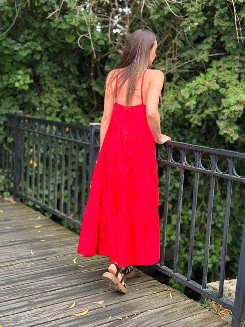 ROBE NEVA ROUGE