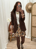 BLAZER YUNA MARRON