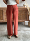 PANTALON OPHELIA TERRACOTTA