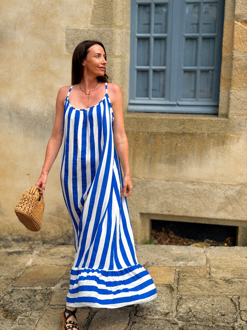 ROBE CORY BLEUE