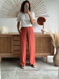 PANTALON OPHELIA TERRACOTTA