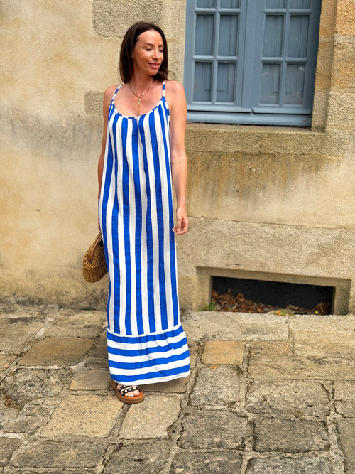 ROBE CORY BLEUE