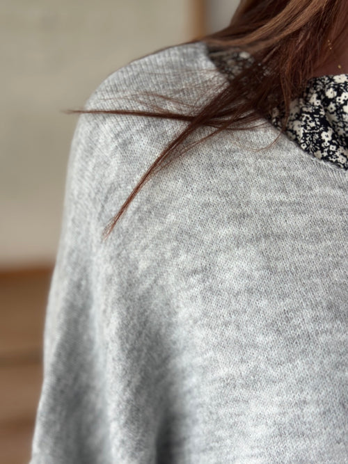 PULL ANDREW GRIS CHINE