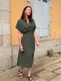 ROBE VALERIA KAKI