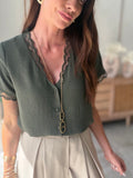 BLACK FREDERIQUE BLOUSE