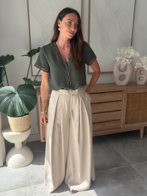 BLACK FREDERIQUE BLOUSE
