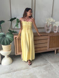 ROBE SOLENE JAUNE
