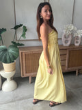 ROBE SOLENE JAUNE