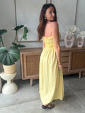 ROBE SOLENE JAUNE