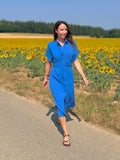 ROBE VALERIA BLEUE