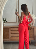 COMBI PANTALON ALEXIA CORAIL