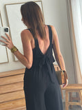 COMBI PANTALON ALEXIA NOIR