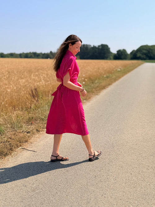 ROBE VALERIA FUSHIA