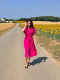 ROBE VALERIA FUSHIA