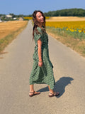 ROBE VALERIE POIS KAKI