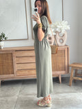 ROBE NINON KAKI