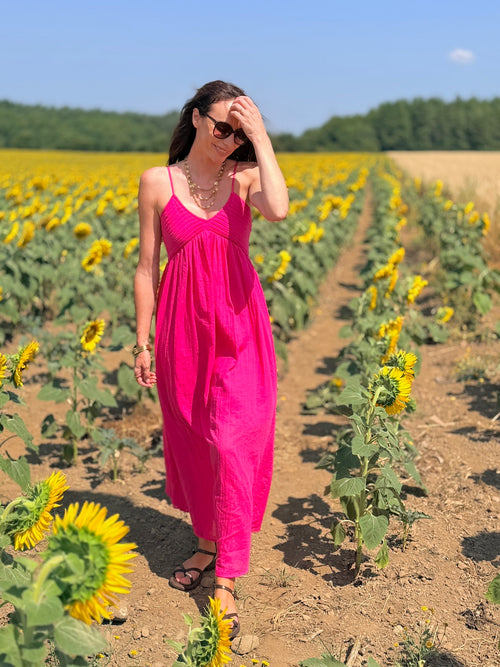 ROBE ILYANA FUSHIA