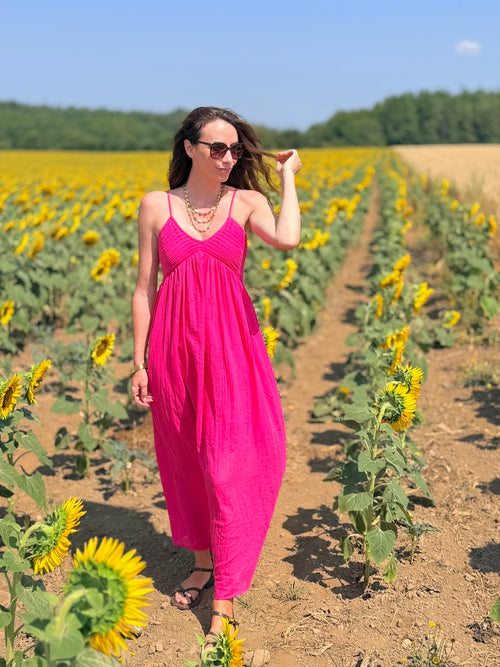 ROBE ILYANA FUSHIA