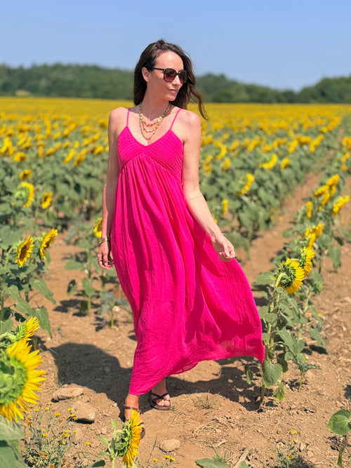 ROBE ILYANA FUSHIA