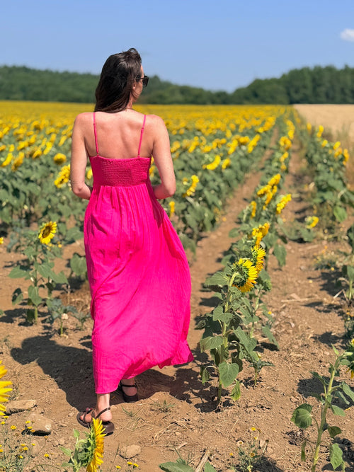 ROBE ILYANA FUSHIA