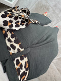 PANTALON VICKA VERT BOUTEILLE