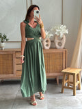 ROBE SAMINA KAKI
