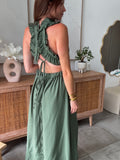 ROBE SAMINA KAKI