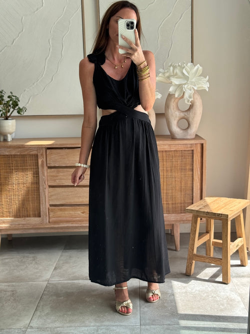 ROBE SAMINA NOIRE