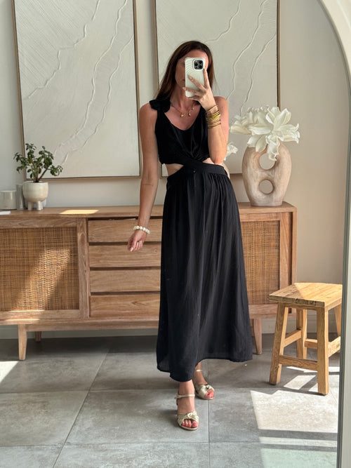 ROBE SAMINA NOIRE