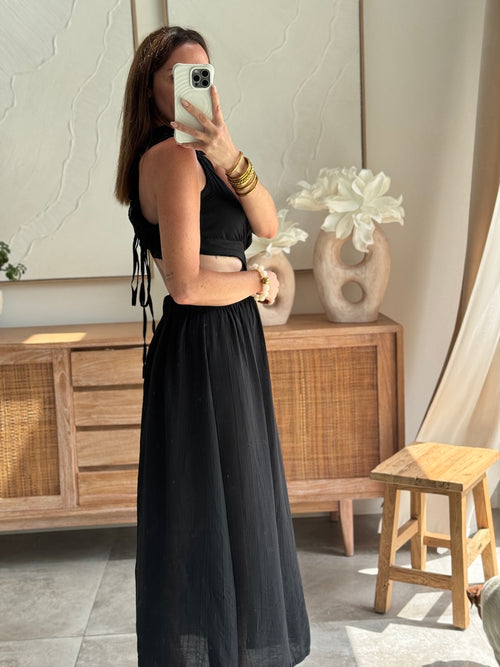 ROBE SAMINA NOIRE