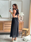 ROBE SAMINA NOIRE