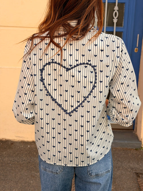 CHEMISE VALENTINA MARINE