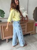 JEANS COEURS DENIM