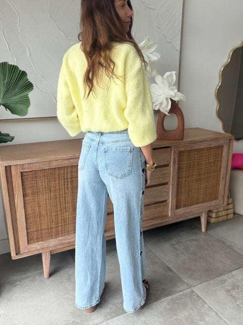 JEANS COEURS DENIM