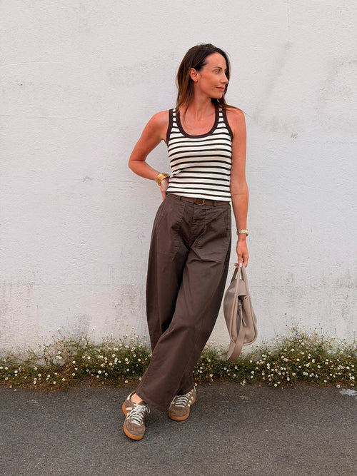 PANTALON KYAN CHOCOLAT
