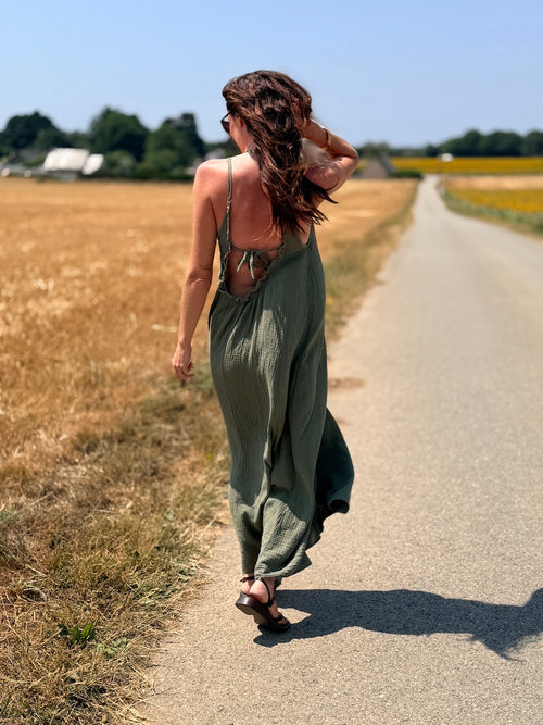 ROBE CARLA KAKI