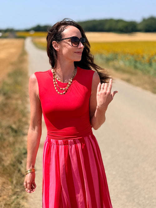 TOP DALIA ROUGE